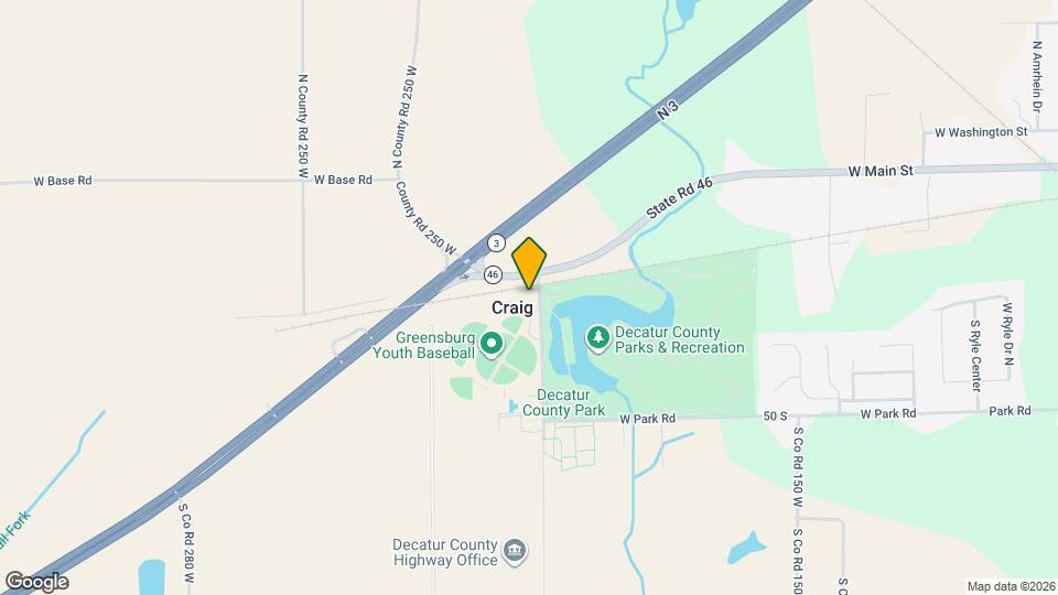 505 S Co Rd 200 W Map and Location Details