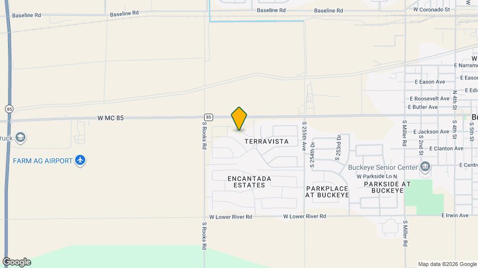 25751 W Coles Rd Map and Location Details