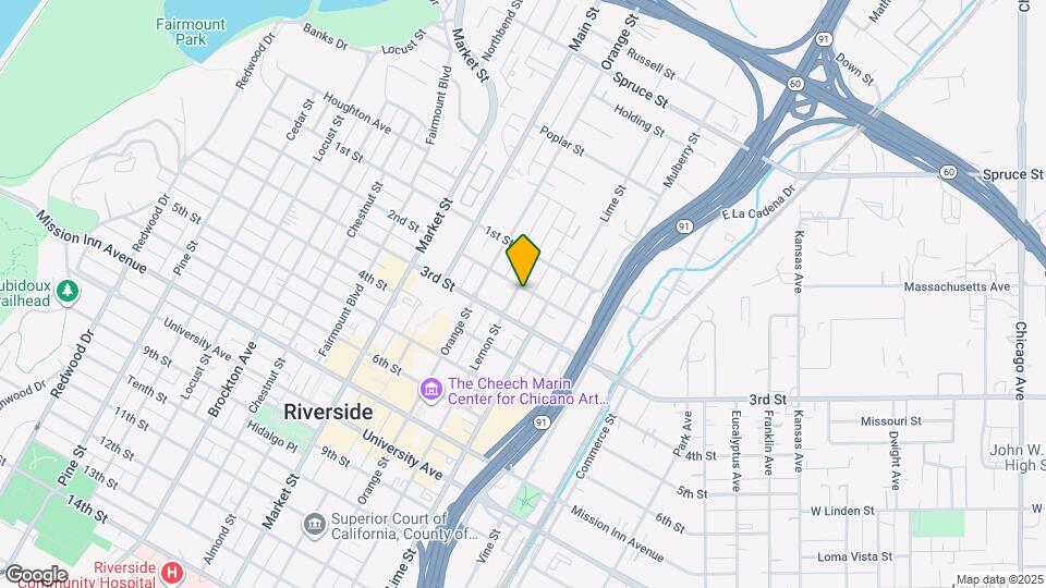 3488 2nd St Map and Location Details