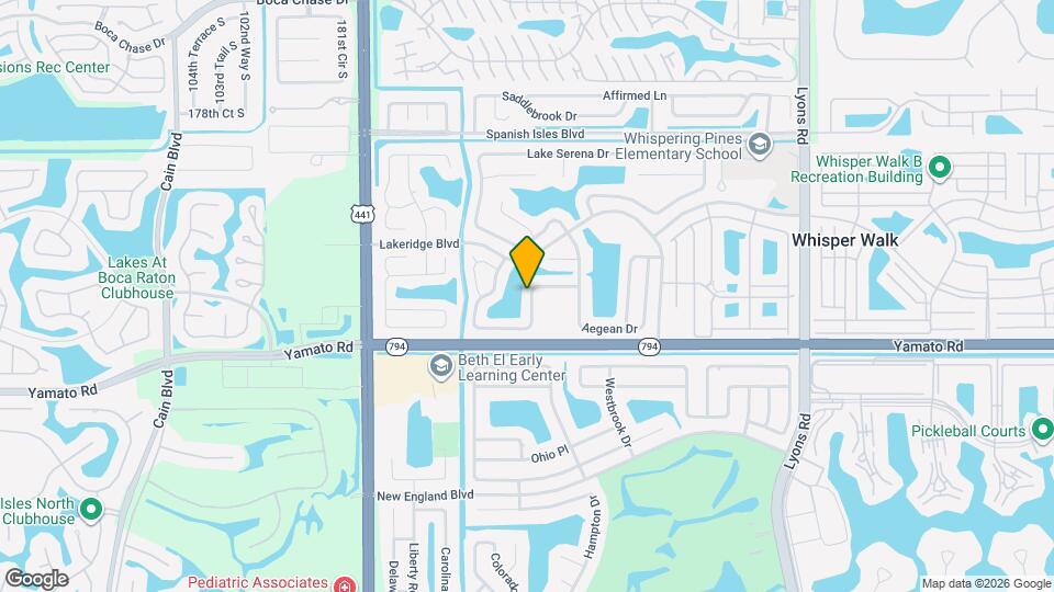 9581 Tavernier Dr Map and Location Details