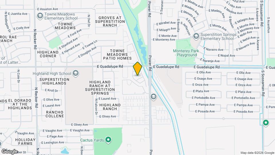 4722 E Tremaine Ave Map and Location Details