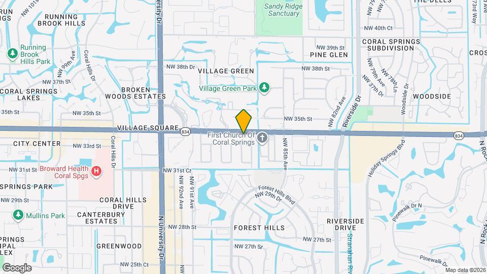 8706 W Sample Rd Map and Location Details