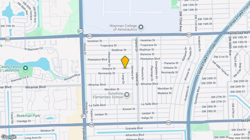 7770 Orleans St Map and Location Details