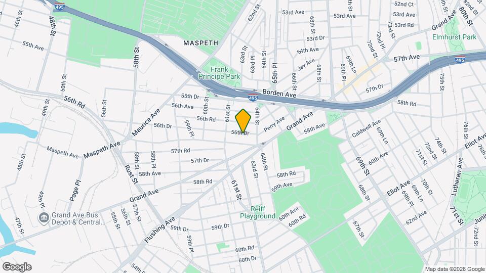 6140 56th Dr, Unit 61-40 56th Drive Map and Location Details