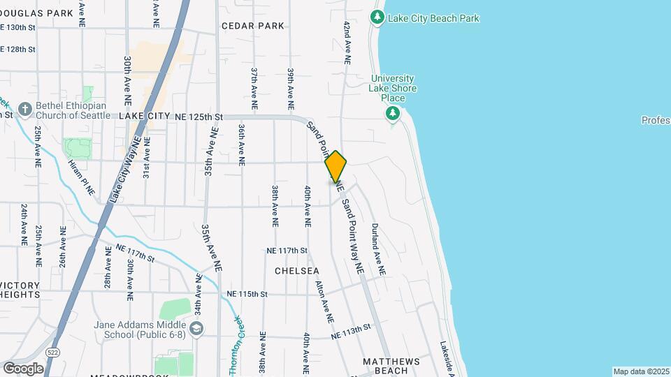 12016 Bartlett Ave NE Mapa y Detalles de la Ubicación