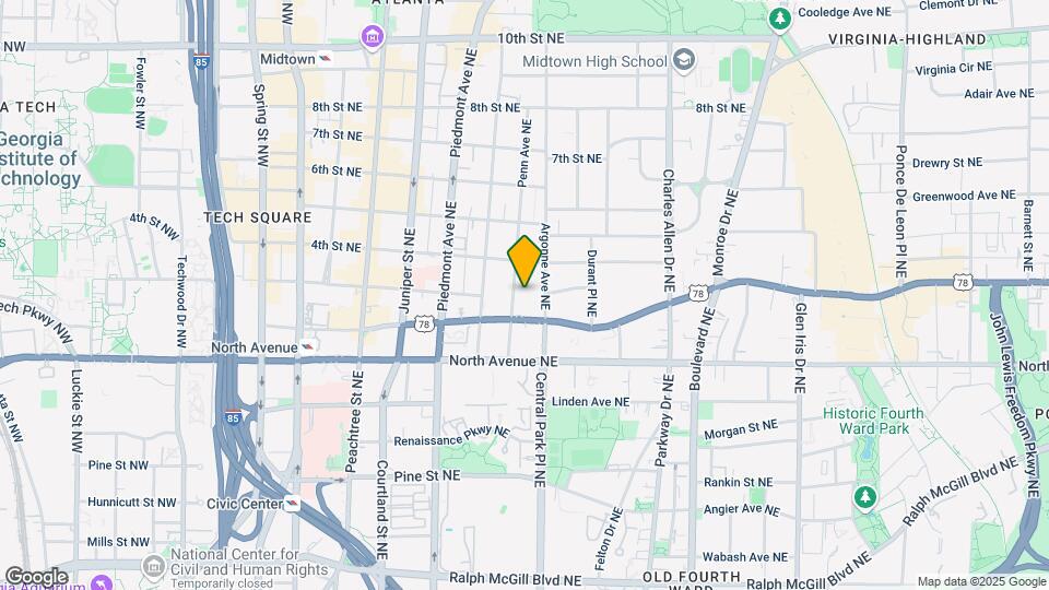 691 Penn Ave NE Map and Location Details