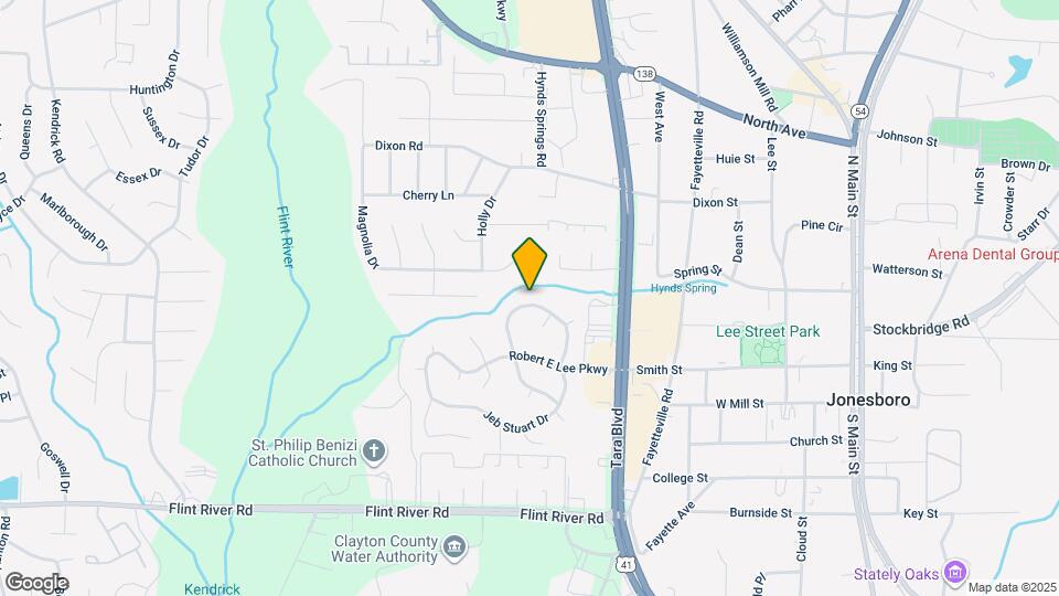 8421 Stonewall Jackson Dr Map and Location Details