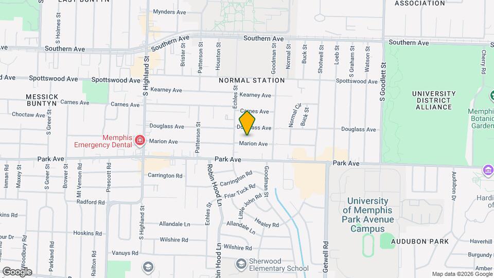 3754 Marion Ave Mapa y Detalles de la Ubicación
