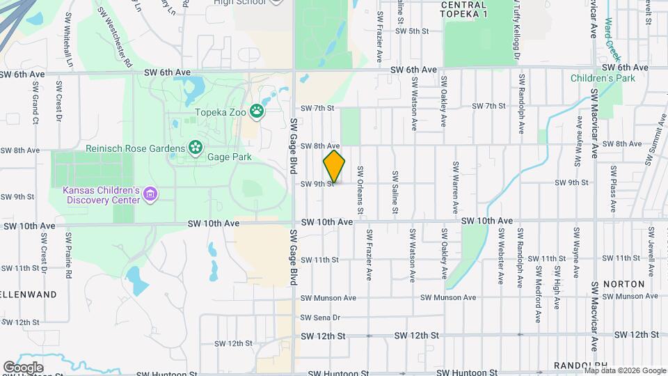3605 SW 9th St Map and Location Details