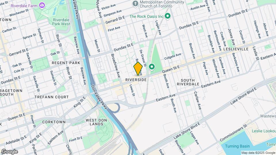 778-778 Queen St E Map and Location Details