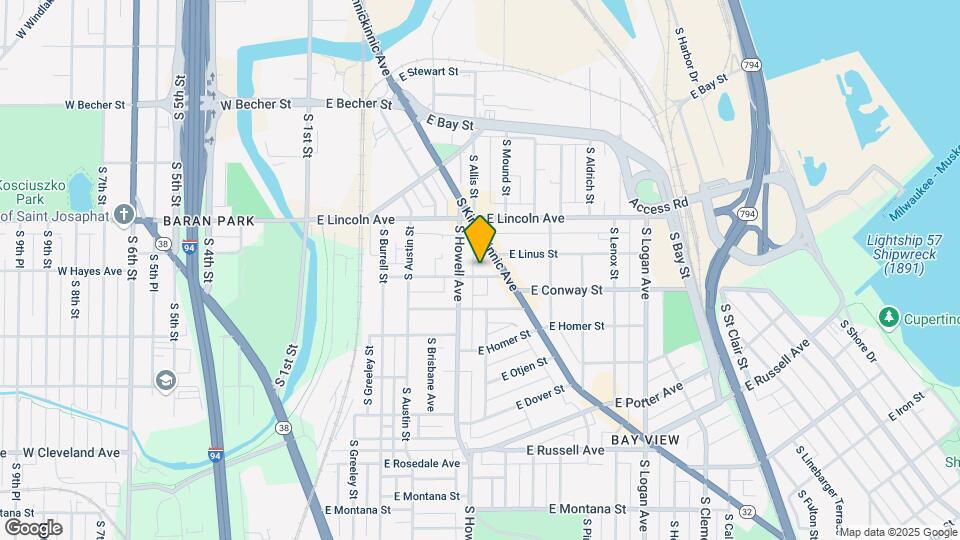 426 E Smith St, Unit 1 Map and Location Details