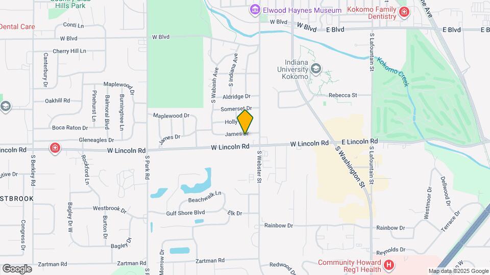 513 James Dr Map and Location Details