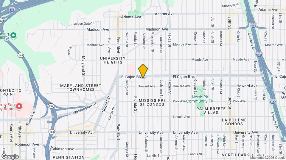 4238 Alabama St Map and Location Details