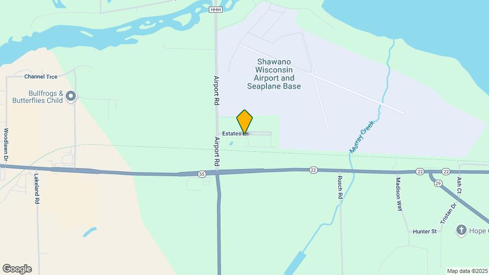 Shawano Estates Map and Location Details