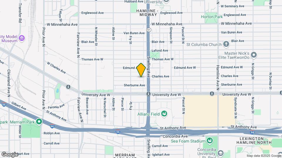 1604 Charles Ave Map and Location Details