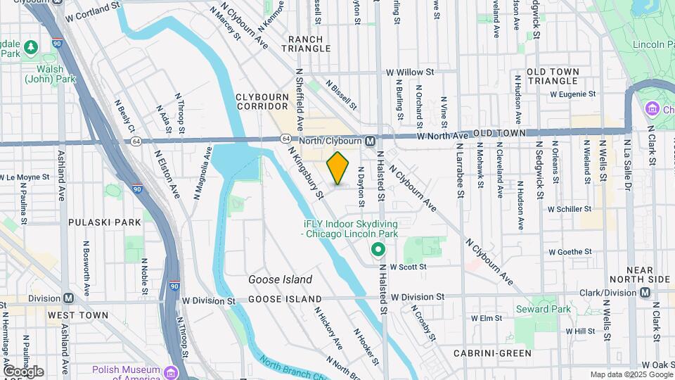 899 W Blackhawk St Mapa y Detalles de la Ubicación