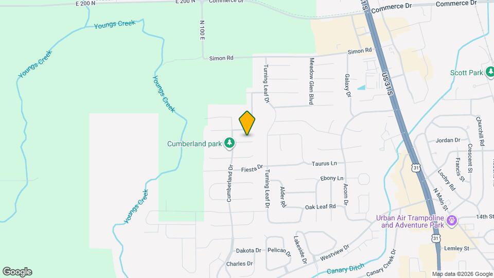 1252 Grand Canyon Ct Map and Location Details