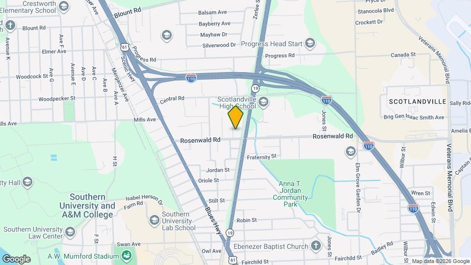 9516 Gassie St Map and Location Details