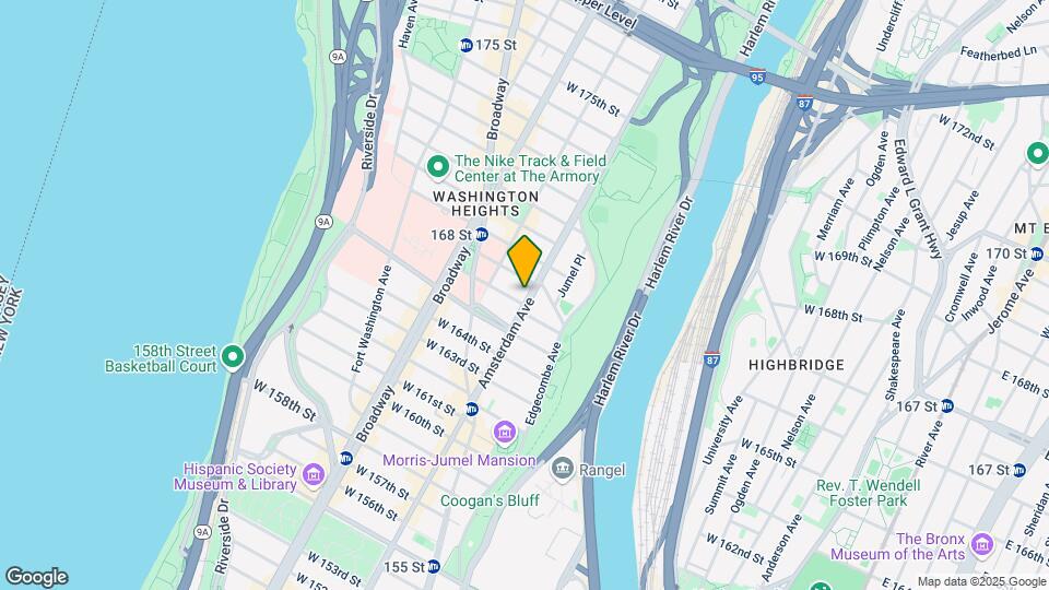 2142 Amsterdam Ave Map and Location Details
