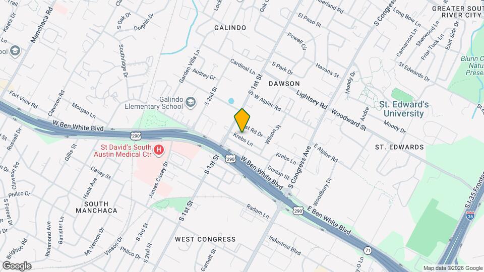 506 Krebs Ln Map and Location Details