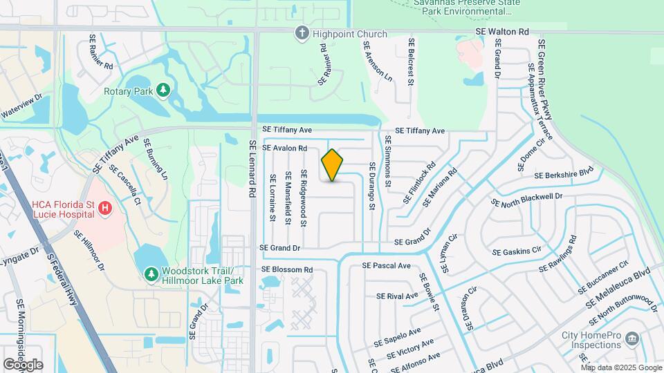 2336 SE Avalon Rd Map and Location Details