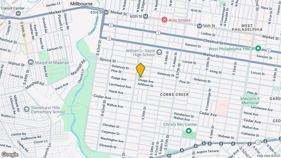 5945 Osage Ave Map and Location Details