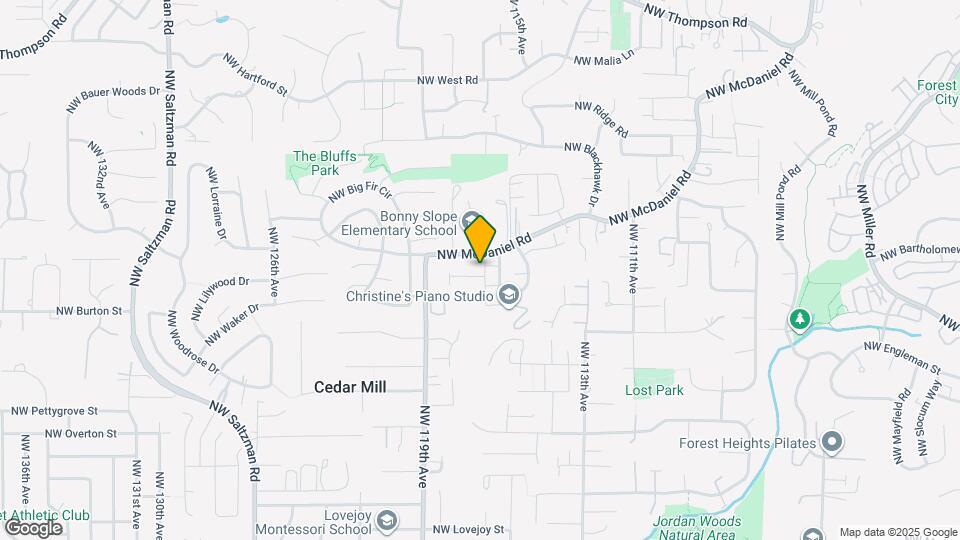 2551 NW Byrne Terrace Map and Location Details