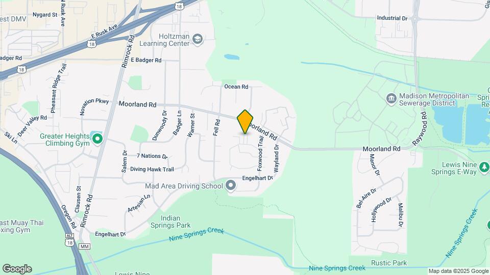 1014 N Sunnyvale Ln Mapa y Detalles de la Ubicación