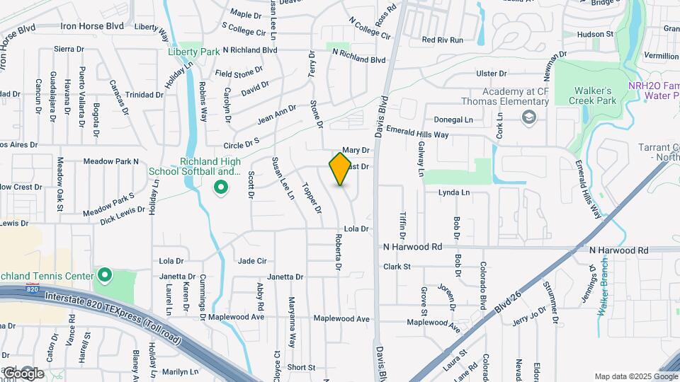 5413 Greenwood Way Map and Location Details