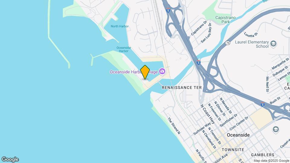 Marina Del Mar Mapa y Detalles de la Ubicación