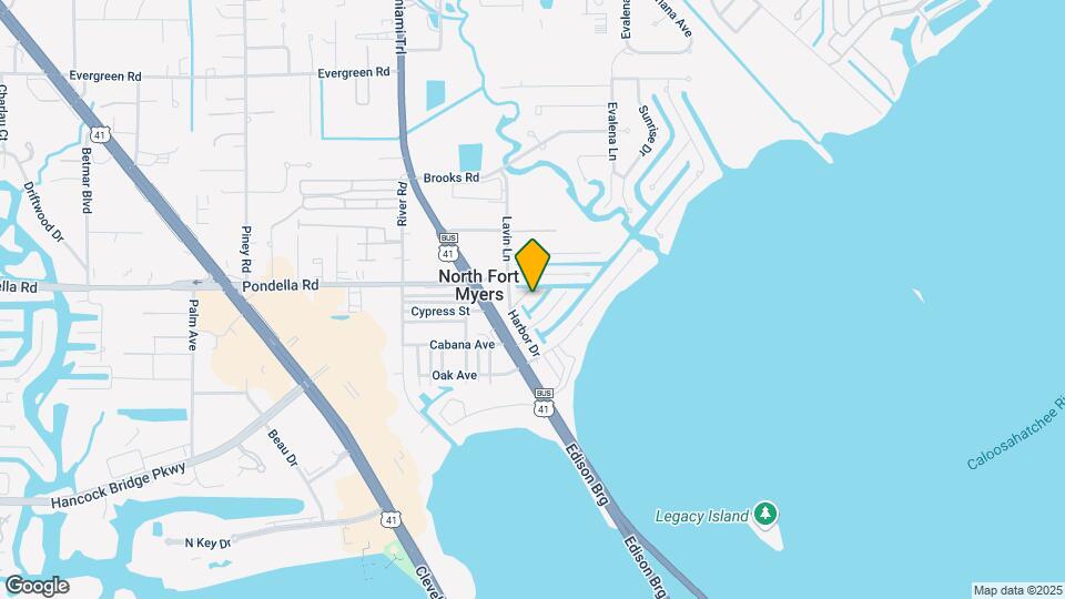 1154 Harbor Dr Map and Location Details