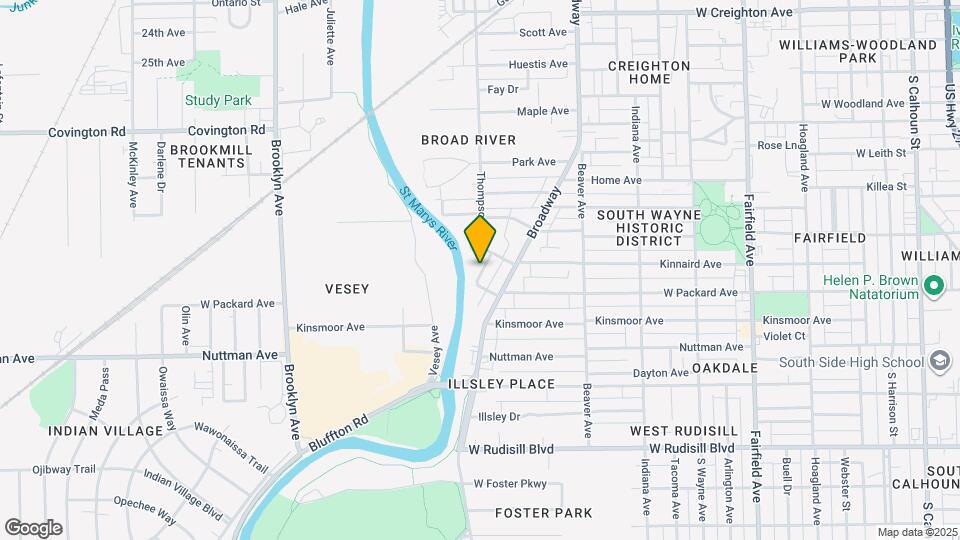 3222 Dinnen Ave Map and Location Details