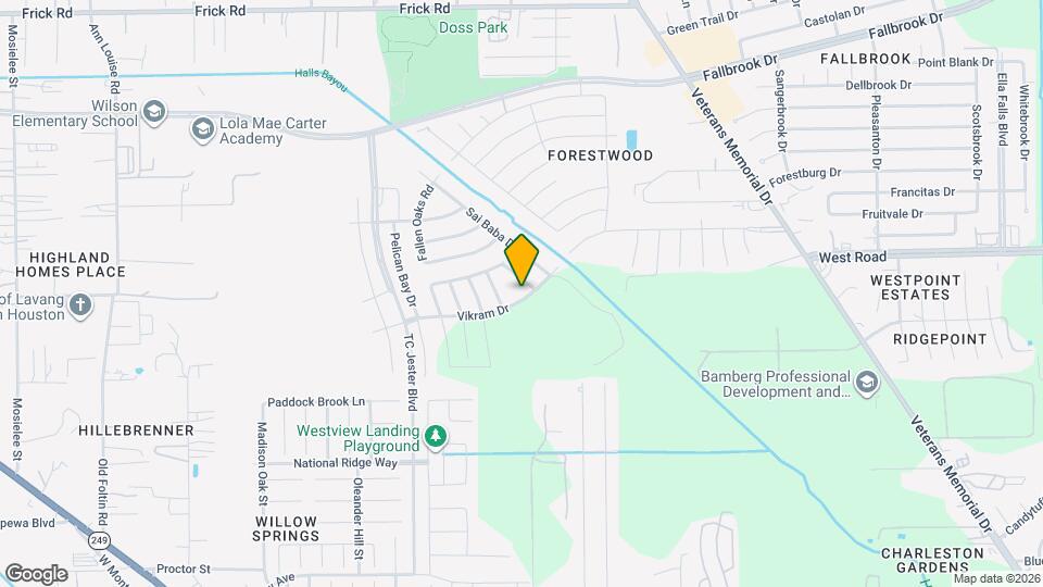 2610 Vikram Dr Map and Location Details