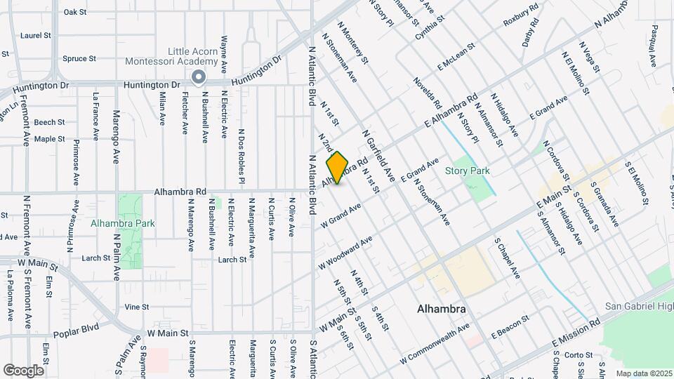 504 N 3rd St Map and Location Details
