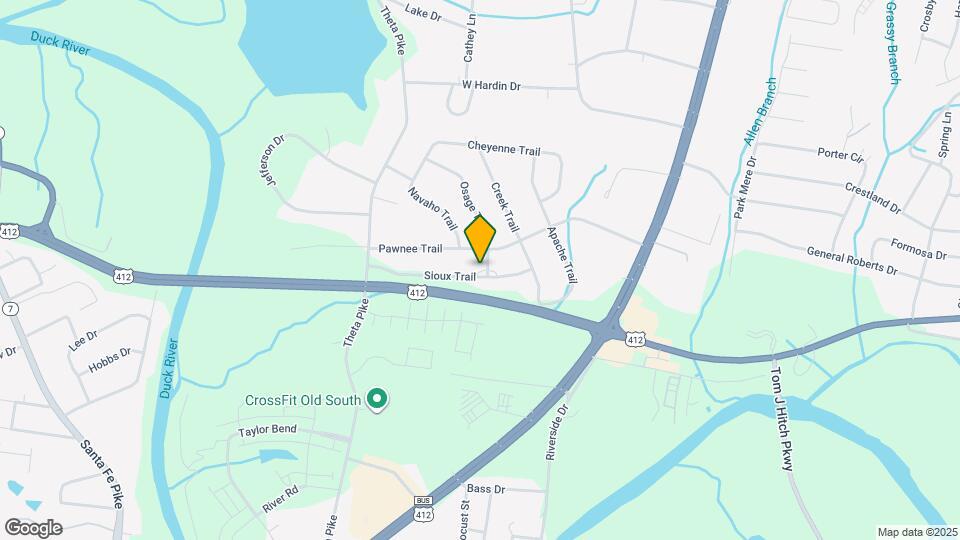 400 Sioux Trail Map and Location Details