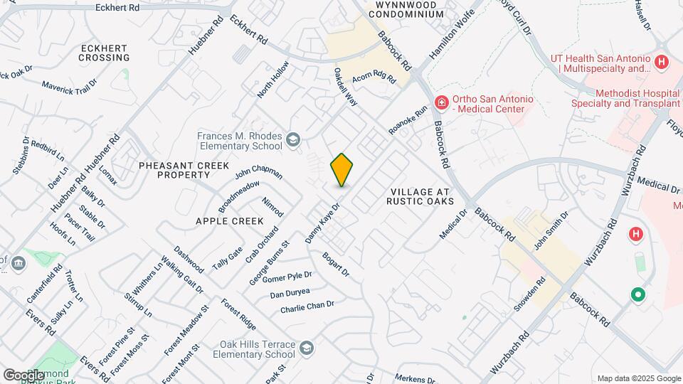 5944 Danny Kaye Dr Mapa y Detalles de la Ubicación