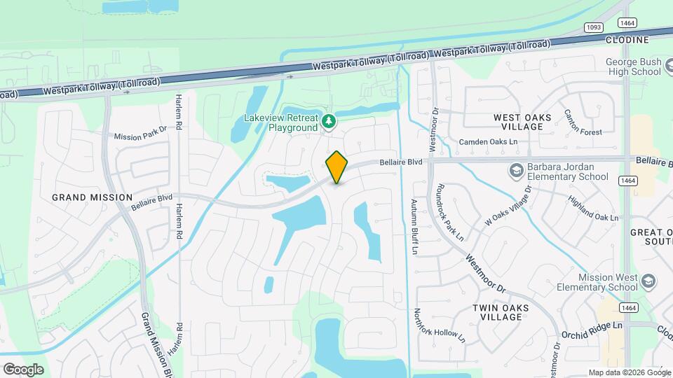 18439 Grayson Blf Wy Map and Location Details