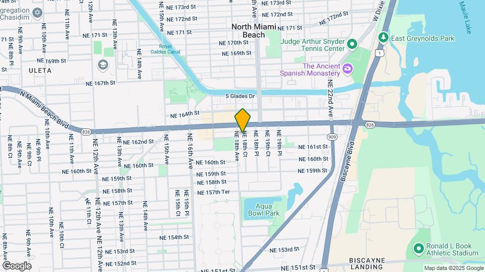 16204 NE 18th Ct Mapa y Detalles de la Ubicación