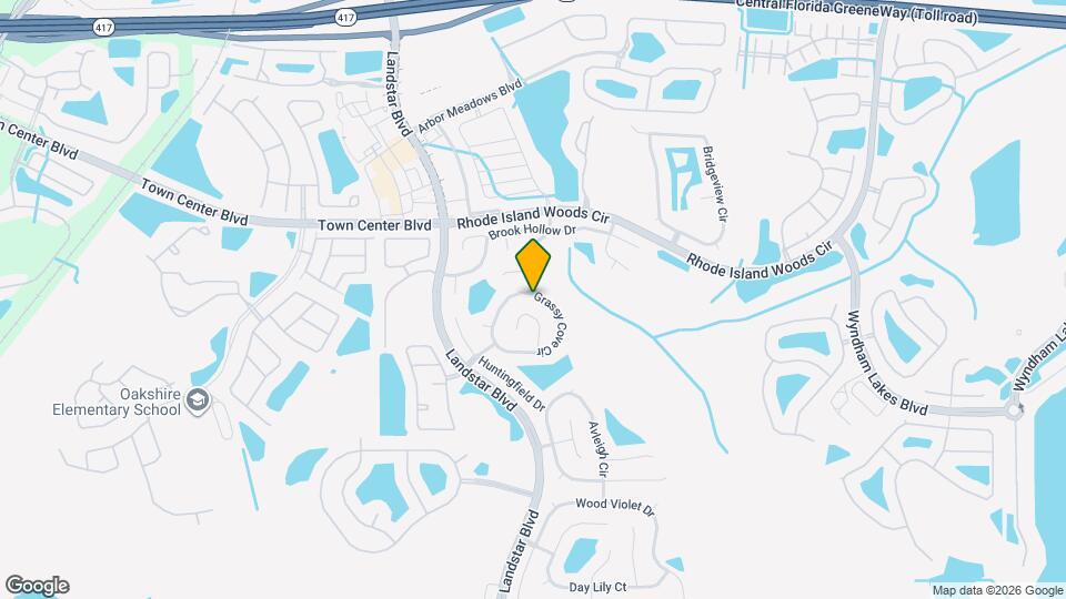 14585 Grassy Cove Cir Map and Location Details