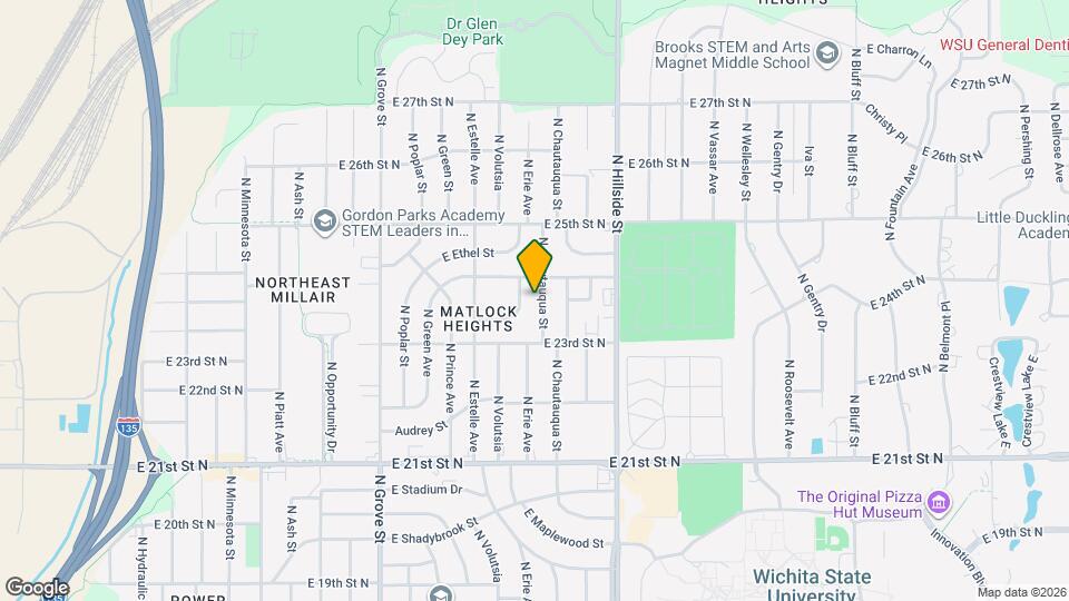 2445 N Chautauqua Ave Map and Location Details