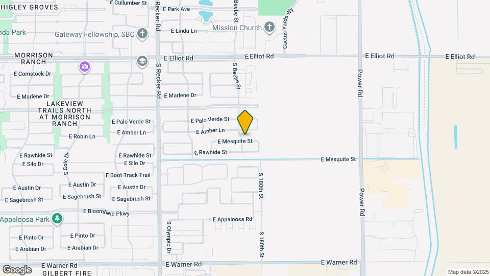 4336 E Mesquite St Map and Location Details