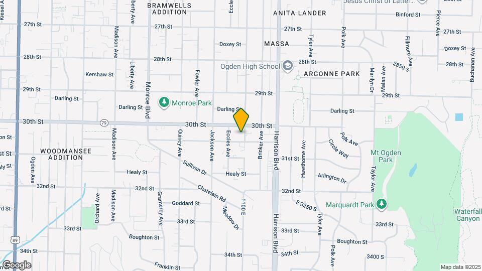 3023 Van Buren Ave Map and Location Details