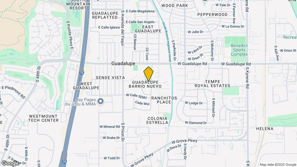 Guadalupe Barrio Nuevo Apartments Mapa y Detalles de la Ubicación
