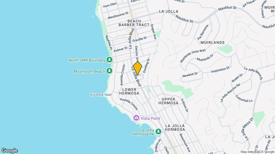6333 La Jolla Blvd Map and Location Details