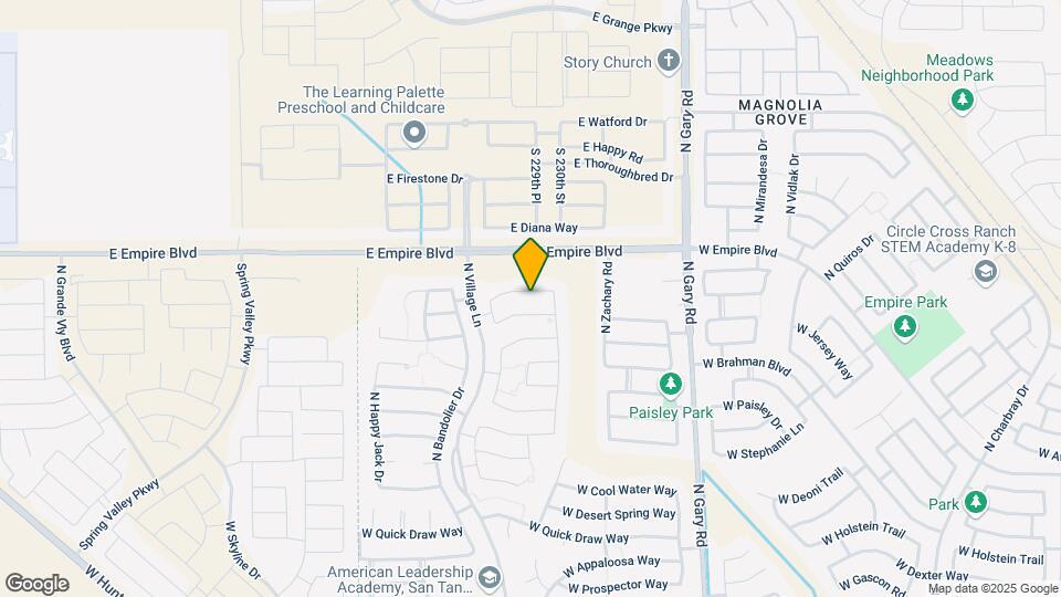 2075 Angelo Way Map and Location Details