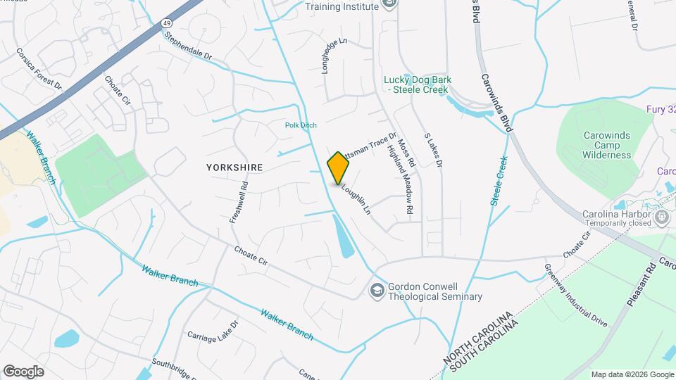 9730 Loughlin Ln Mapa y Detalles de la Ubicación