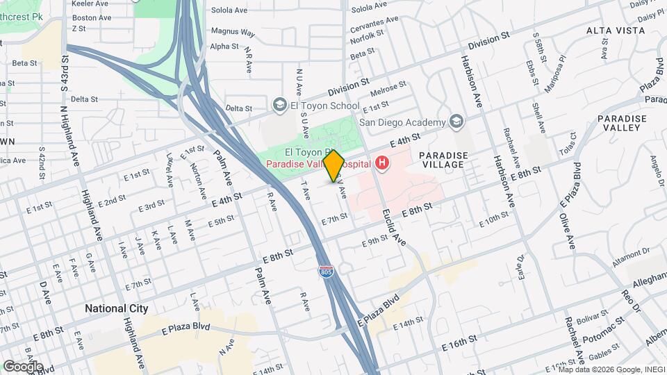 2130 E 5th St Mapa y Detalles de la Ubicación
