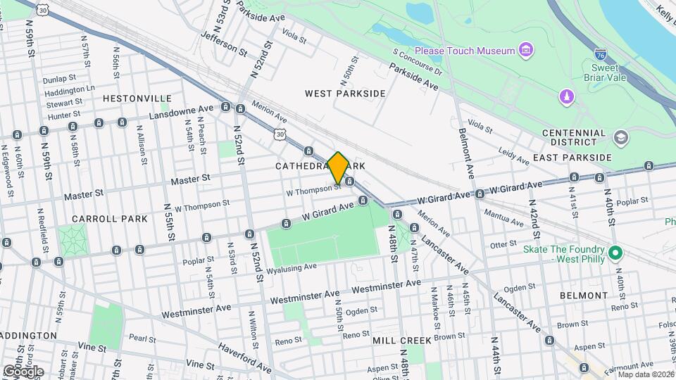 4926 W Thompson St Map and Location Details