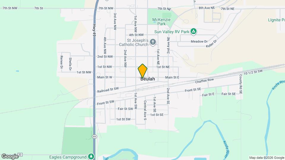 117 Main St W Map and Location Details