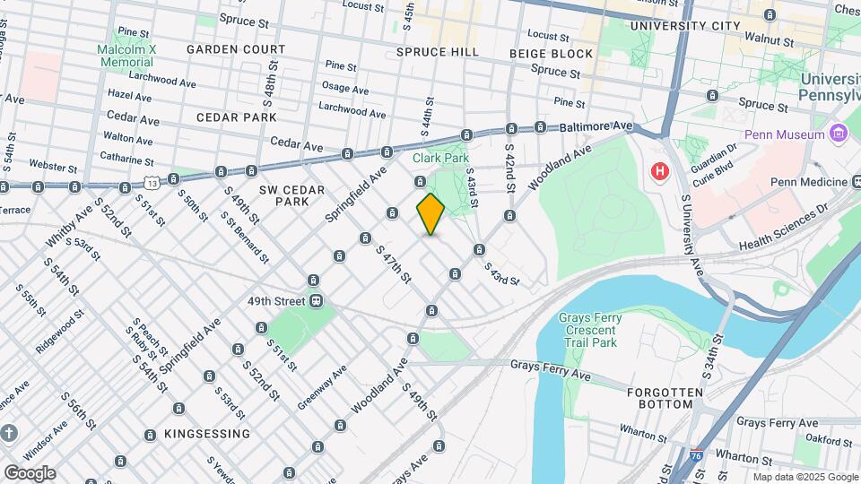1215 S 46th St Map and Location Details